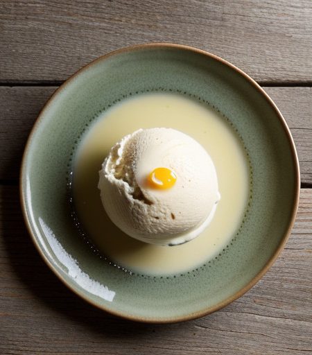 Yoshi's Cafe Green Tea Ice Cream recipe image