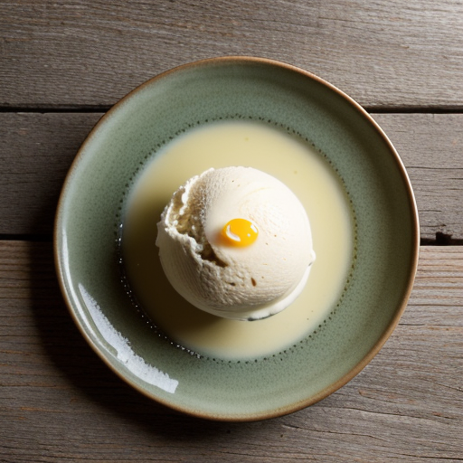 Yoshi's Cafe Green Tea Ice Cream recipe image