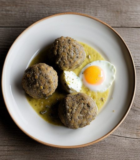 Yovarlakia Avgolemono (Meatballs W/Avgole recipe image