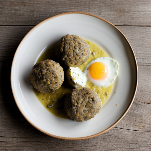 Yovarlakia Avgolemono (Meatballs W/Avgole recipe image