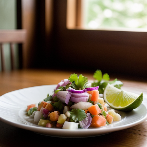 Yucatan Style Ceviche recipe image