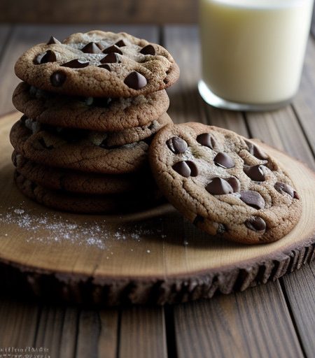 Yuletide Chocolate Chip Cookies recipe image