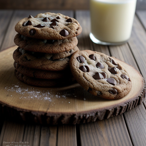 Yuletide Chocolate Chip Cookies recipe image