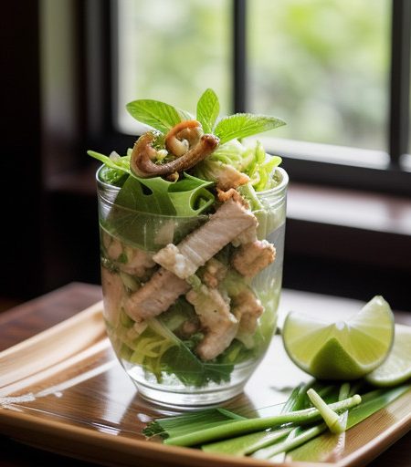 Yum Pra-Hmik (Thai Squid "Salad"). recipe image