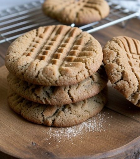 Yummy Peanut Butter Cookies recipe image