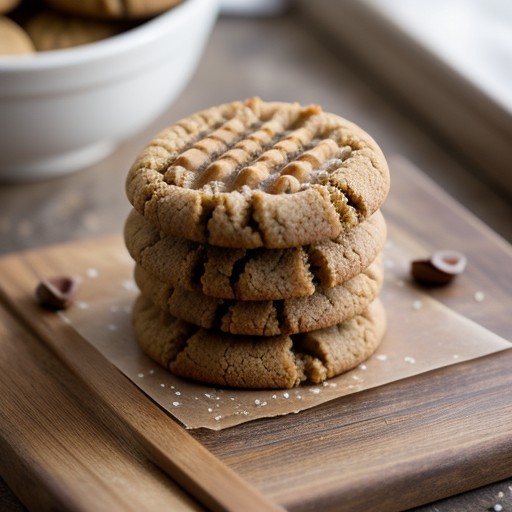 Yummy Peanut Butter Cookies recipe image