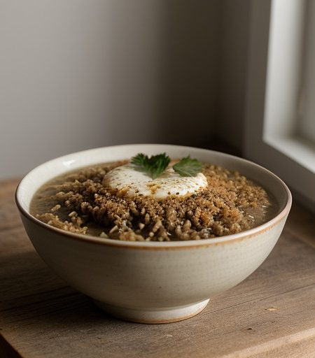 Yuvarelakia Soupa Avgolemono (Meat-Rice "Barr recipe image