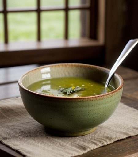 ZUPPA DI ASPARAGI (Calabrian Asparagus Soup recipe image