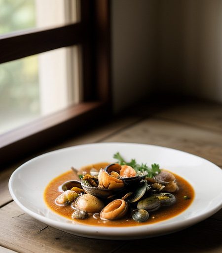 Zarzuelo De Mariscos (Spicy Shellfish Stews recipe image