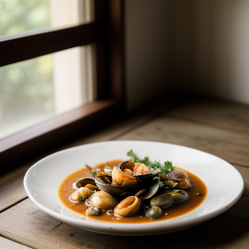 Zarzuelo De Mariscos (Spicy Shellfish Stews recipe image