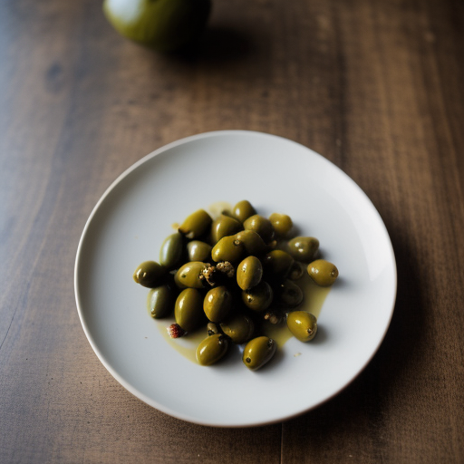 Zaytun Msabbah (Spiced Olives recipe image