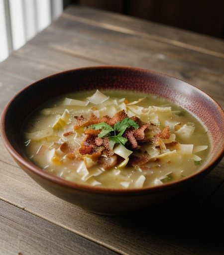 Zelnacka (Czech Cabbage Soup recipe image
