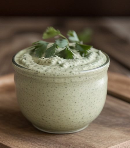 Zesty Cilantro~ Chili~ Pea Dip recipe image