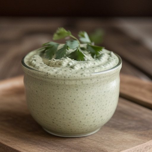 Zesty Cilantro~ Chili~ Pea Dip recipe image