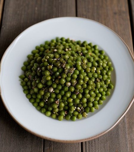 Zesty Green Split Peas recipe image