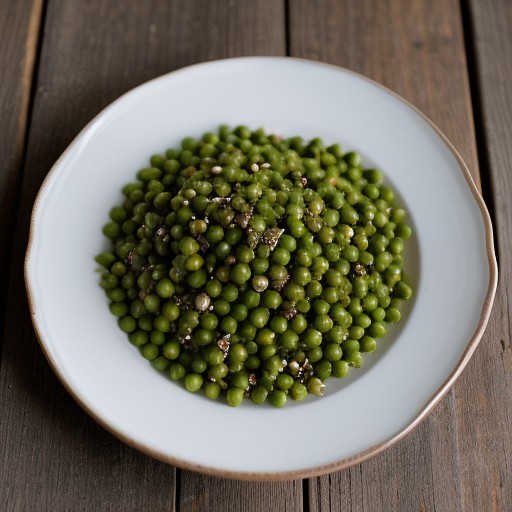 Zesty Green Split Peas recipe image