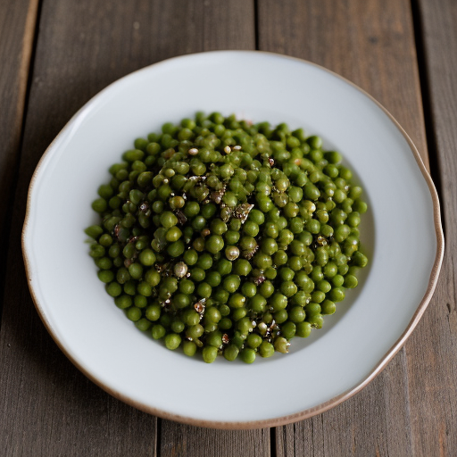 Zesty Green Split Peas recipe image