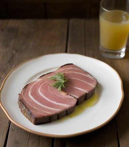 Zesty Grilled Ham recipe image