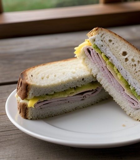 Zesty Ham Sandwich recipe image