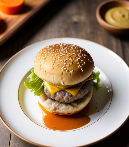 Zesty Hamburgers recipe image