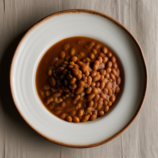 Zesty Micro-Baked Beans recipe image