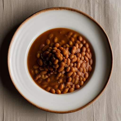 Zesty Micro-Baked Beans recipe image