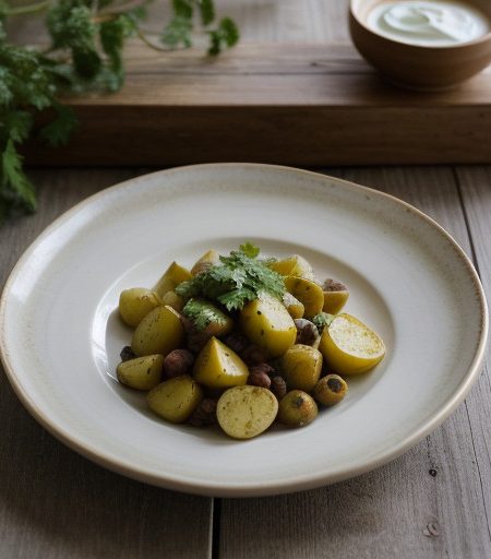 Zesty Pintos & Potatoes recipe image