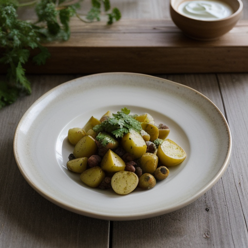 Zesty Pintos & Potatoes recipe image