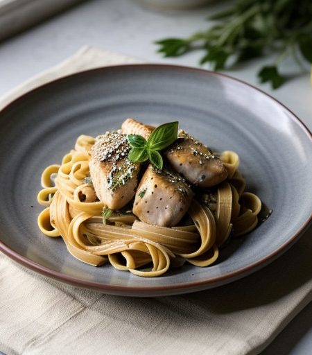 Zingy Lemon Chicken Pasta recipe image