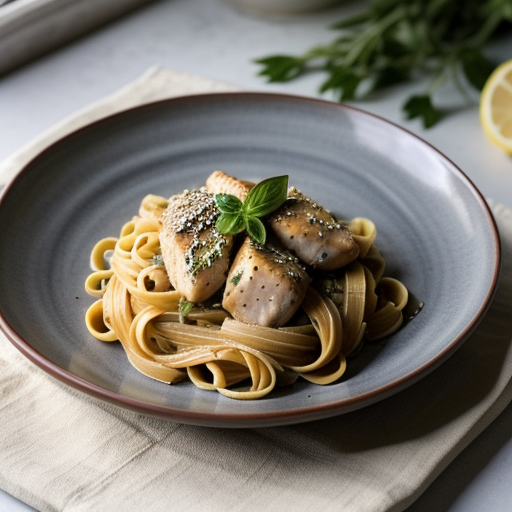 Zingy Lemon Chicken Pasta recipe image