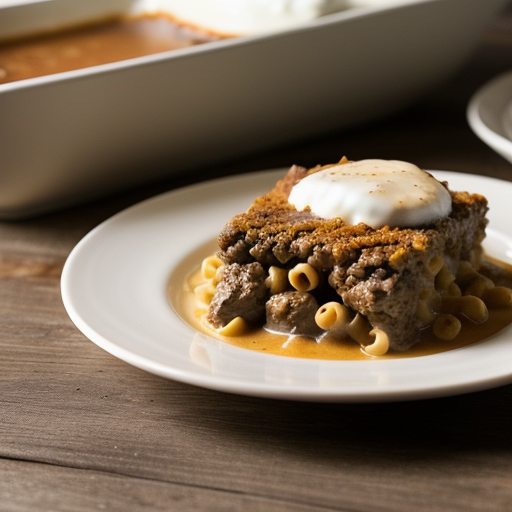 Zippy Beef Casserole recipe image