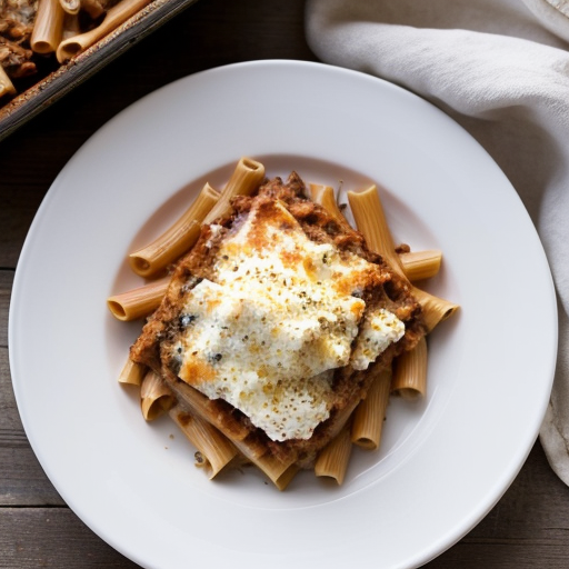 Ziti Casserole recipe image