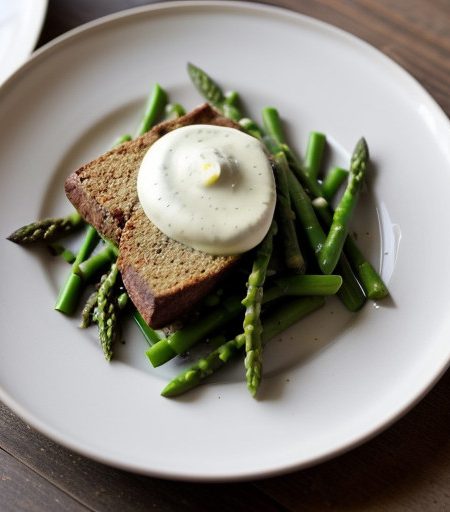 Ziti With Asparagus Peas & Lemon Cream recipe image