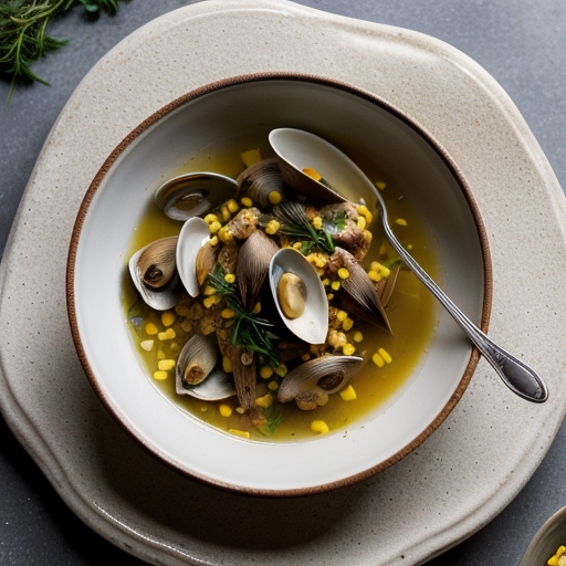 Ziti With Garlic Clam Sauce recipe image