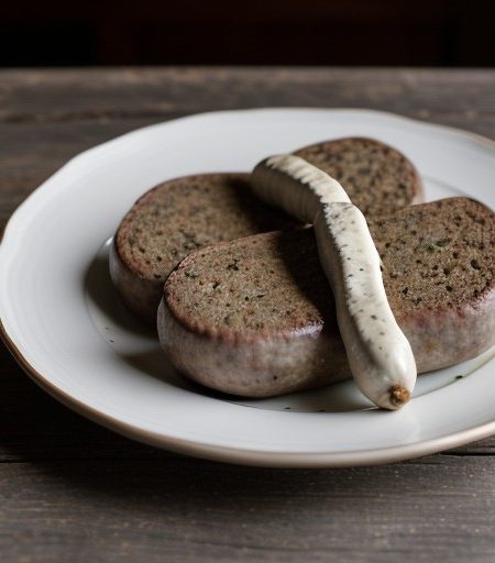 Zrazy: Horseradish and Mushroom-Filled Sausages recipe image