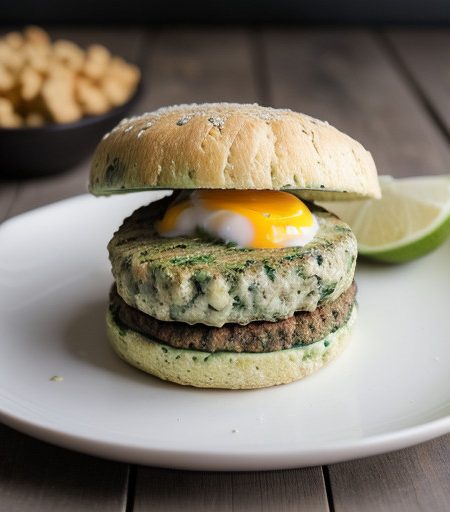Zucchini Burgers recipe image