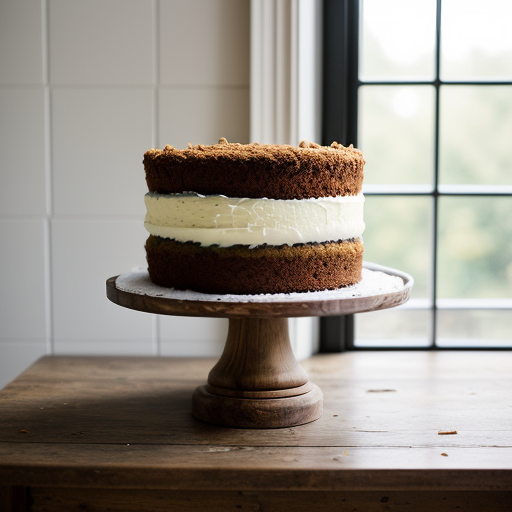 Zucchini Cake With Cream Cheese Frosting I recipe image