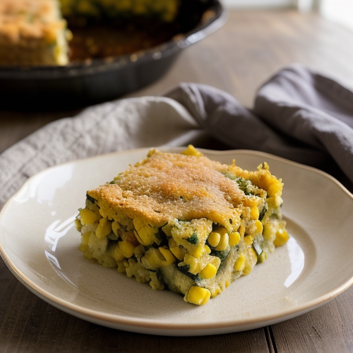 Zucchini & Chile Corn Bake recipe image