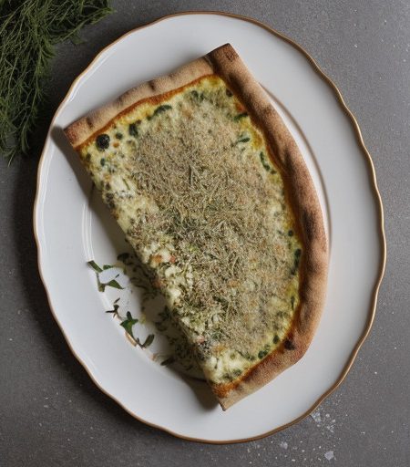 Zucchini Crust Pizza (Merrilyn Vaughan recipe image