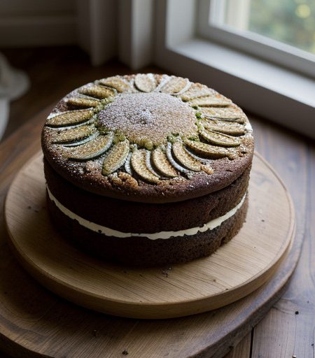 Zucchini Date Cake recipe image