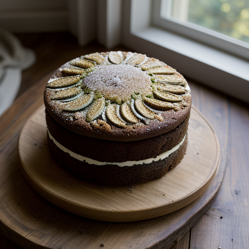 Zucchini Date Cake recipe image