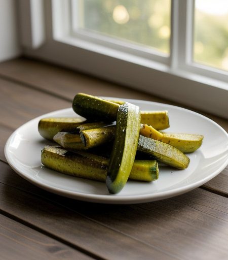 Zucchini Dill Pickles recipe image