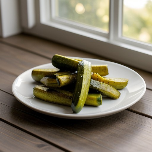 Zucchini Dill Pickles recipe image