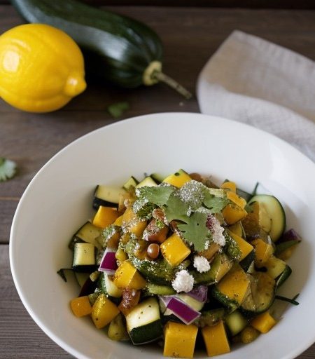 Zucchini Fiesta Salad recipe image