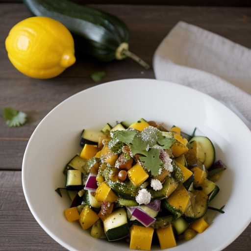 Zucchini Fiesta Salad recipe image