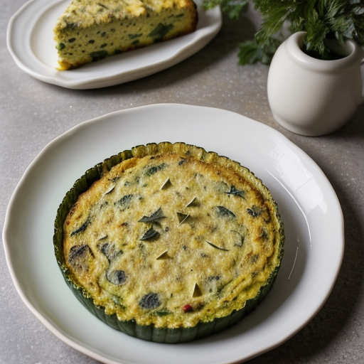 Zucchini Frittata 1 recipe image