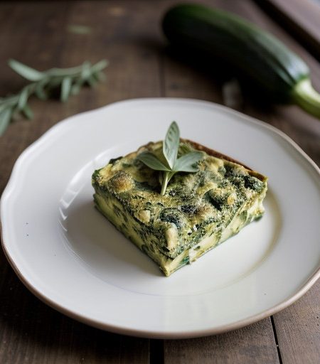 Zucchini & Green Herb Frittata recipe image