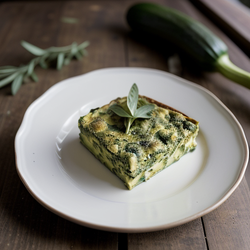 Zucchini & Green Herb Frittata recipe image