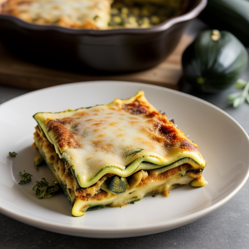 Zucchini Lasagne recipe image