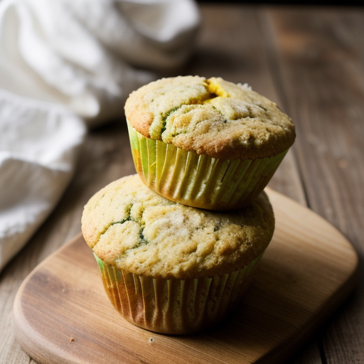Zucchini-Lemon Muffins (3 Pts recipe image